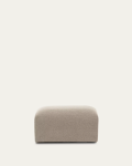 Blok footstool beige