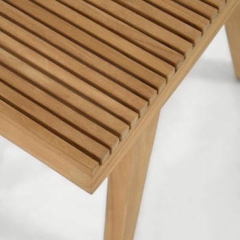 Vicentina footrest in solid teak wood