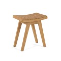 Vicentina footrest in solid teak wood