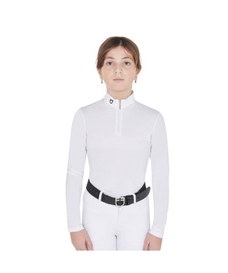 SLIM FIT COMPETITION POLO FOR GIRLS, ANTI UV RAYS