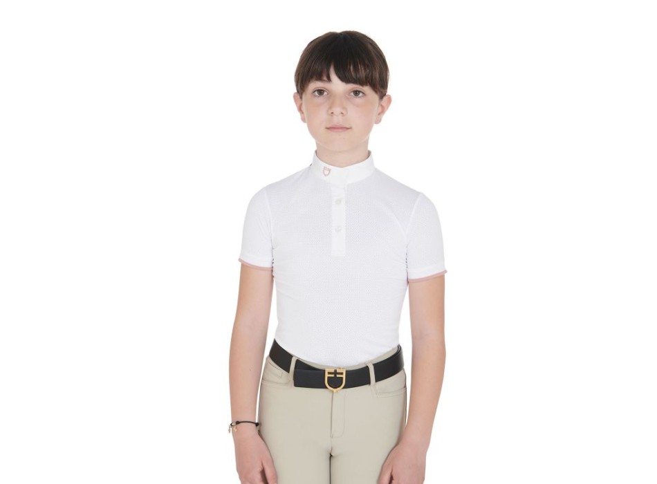 BREATHABLE SLIM FIT COMPETITION POLO FOR GIRLS