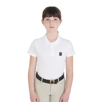 SLIM FIT CHILDREN'S THREE-BUTTON TRAINING POLO SHIRT