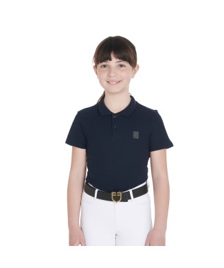 SLIM FIT CHILDREN'S THREE-BUTTON TRAINING POLO SHIRT