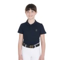 SLIM FIT CHILDREN'S THREE-BUTTON TRAINING POLO SHIRT