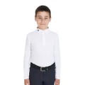 CHILD'S COMPETITION POLO SLIM FIT THREE BUTTONS