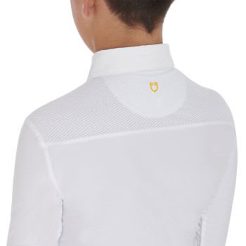 CHILD'S LONG SLEEVE POLO SHIRT WITH BUTTONS