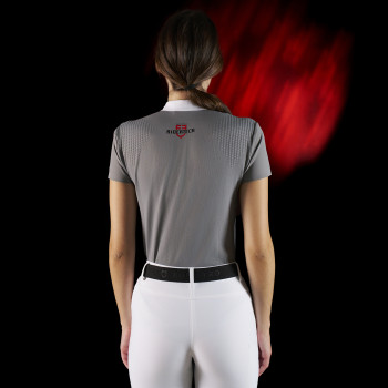 Equestro Ridertechnology Women's Competition Polo Short Sleeve