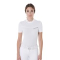 WOMEN'S SHORT SLEEVE COMPETITION POLO SHIRT IN TECHNICAL FABRIC