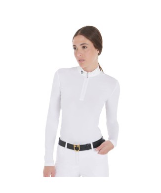 WOMEN'S COMPETITION POLO SLIM FIT LONG SLEEVE