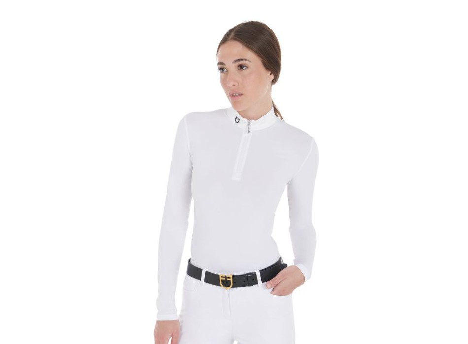 WOMEN'S COMPETITION POLO SLIM FIT LONG SLEEVE