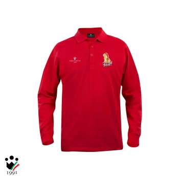 PONIPO' EQUITATUS 1991 LONG SLEEVE POLO SHIRT