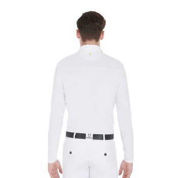 MEN'S LONG SLEEVE COMPETITION POLO SHIRT