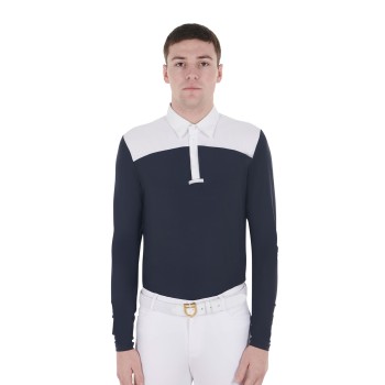 MEN'S LONG SLEEVE COMPETITION POLO SHIRT