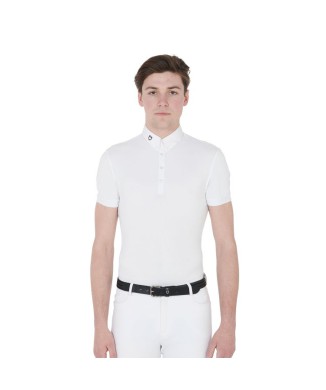 MEN'S COMPETITION POLO SHIRT IN BREATHABLE TECHNICAL FABRIC