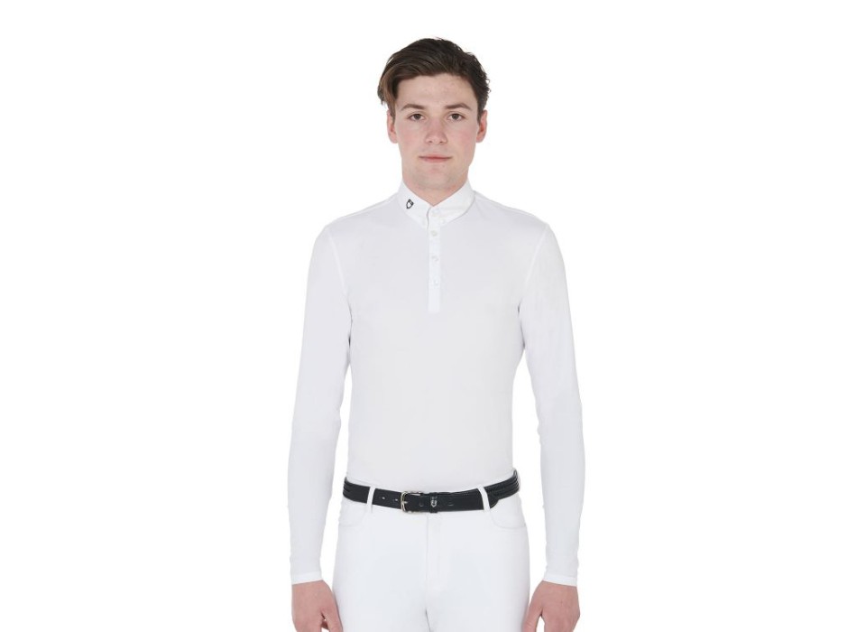 MEN'S COMPETITION POLO SHIRT LONG SLEEVE