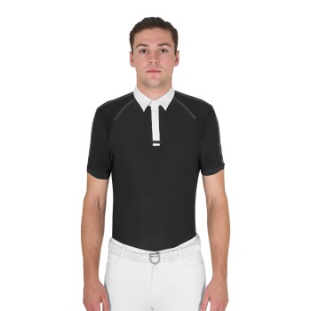 SLIM FIT SHORT SLEEVE MEN'S COMPETITION POLO SHIRT