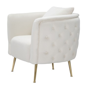 BUCHAREST CREAM ARMCHAIR