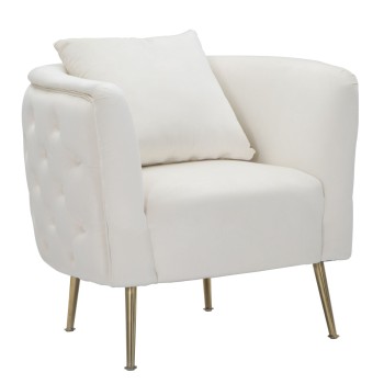 BUCHAREST CREAM ARMCHAIR