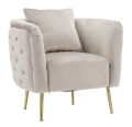 GRAY BUCHAREST ARMCHAIR