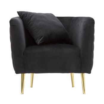 BLACK BUCHAREST ARMCHAIR