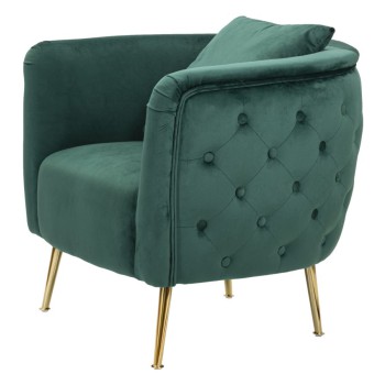 GREEN BUCHAREST ARMCHAIR