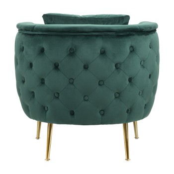 GREEN BUCHAREST ARMCHAIR