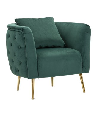 GREEN BUCHAREST ARMCHAIR