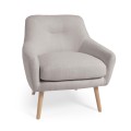 Candela armchair in shearling