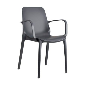 Ginevra armchair with armrests 2333 Scab