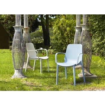 Ginevra armchair with armrests 2333 Scab