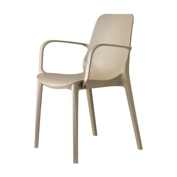 Ginevra armchair with armrests 2333 Scab