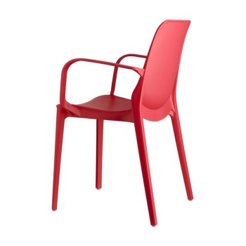 Ginevra armchair with armrests 2333 Scab