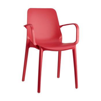 Ginevra armchair with armrests 2333 Scab