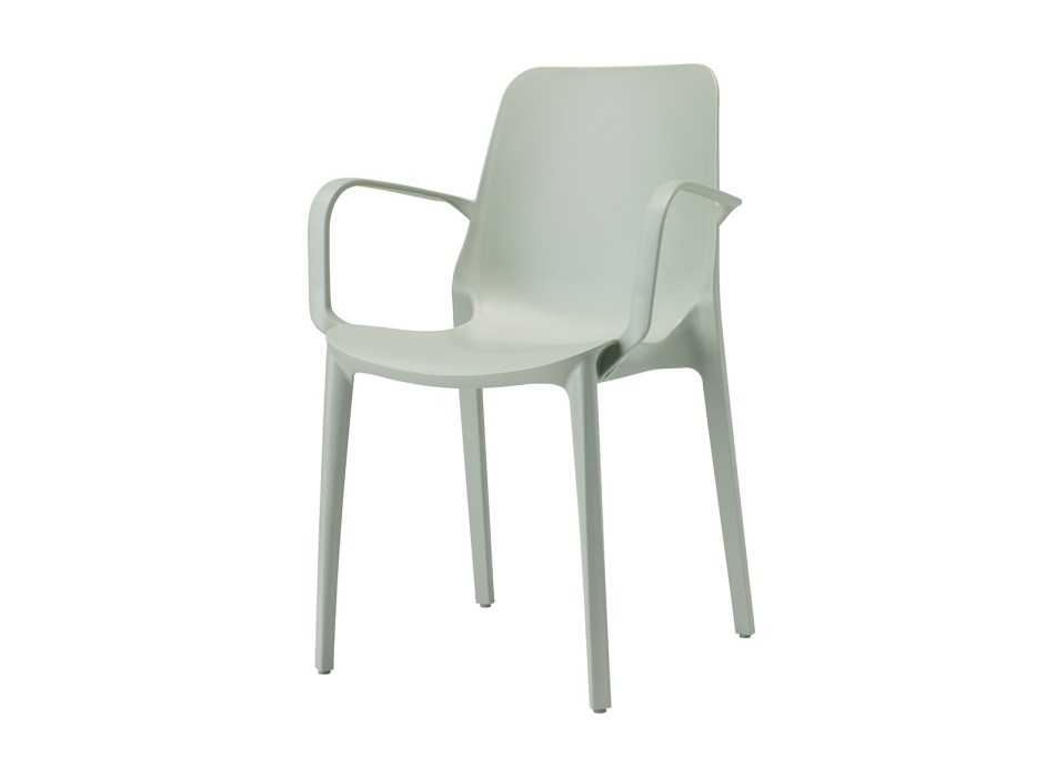 Ginevra armchair with armrests 2333 Scab