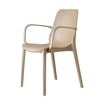 Ginevra Go Green Armchair with Armrests Scab