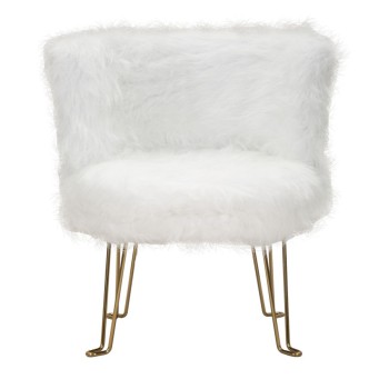 HACIL WHITE ARMCHAIR