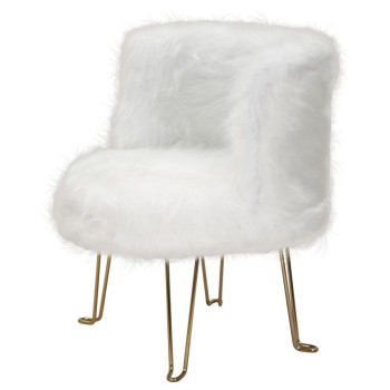 HACIL WHITE ARMCHAIR