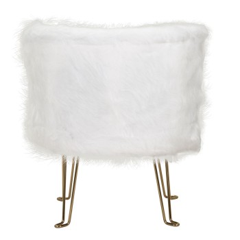 HACIL WHITE ARMCHAIR