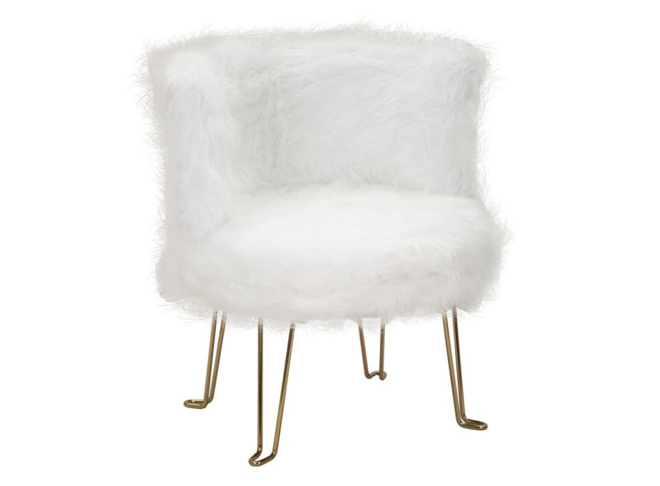 HACIL WHITE ARMCHAIR