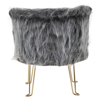 GRAY HACIL ARMCHAIR