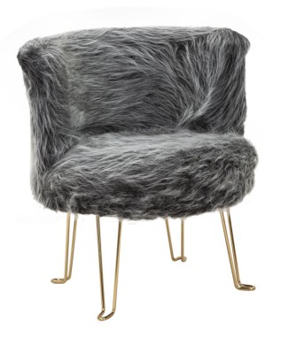 GRAY HACIL ARMCHAIR