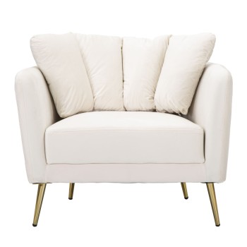 KIEV CREAM ARMCHAIR