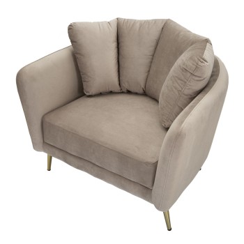 KIEV GRAY ARMCHAIR