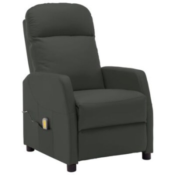 VidaXL Faux Leather Recliner Massage Chair