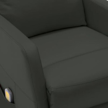 VidaXL Faux Leather Recliner Massage Chair