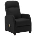 Faux leather reclining massage chair