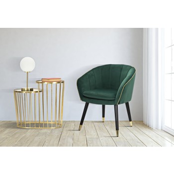 PARIS ARMCHAIR GREEN/GOLD