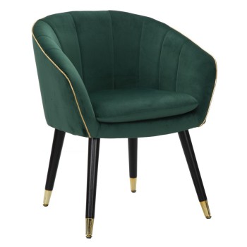 PARIS ARMCHAIR GREEN/GOLD