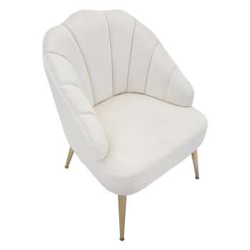 SHELL CREAM ARMCHAIR