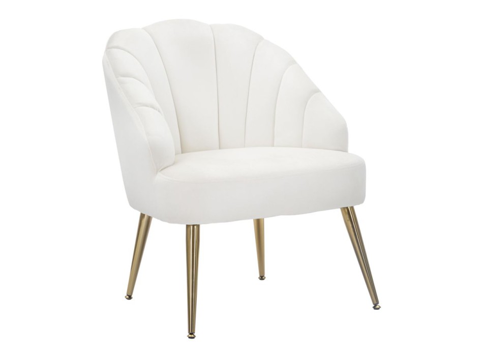 SHELL CREAM ARMCHAIR